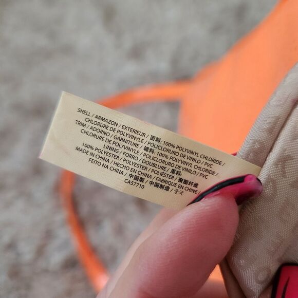 Kate Spade Darby Metro Spade Laser Cut Crossbody Bag Orange - Picture 10 of 14